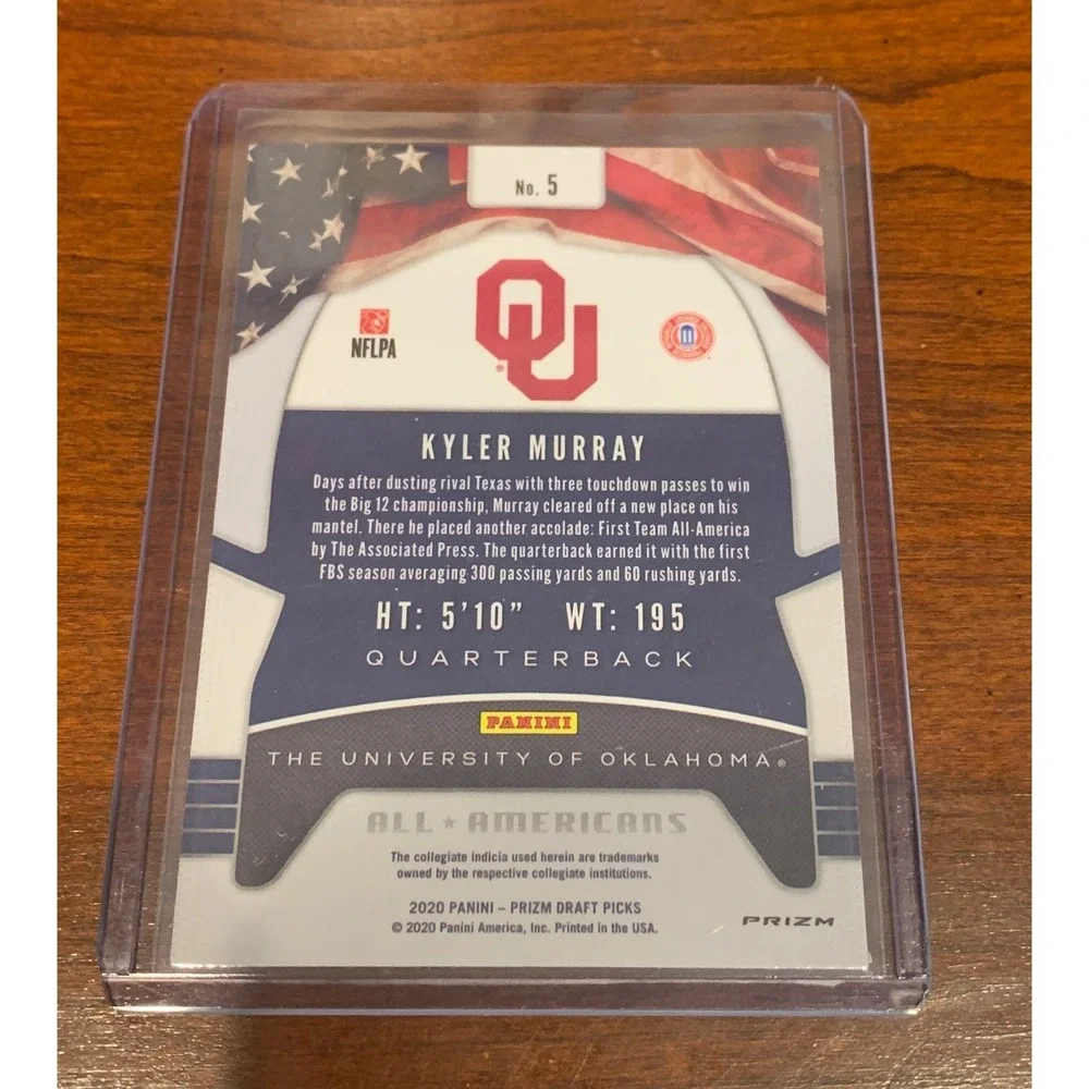 Kyler Murray Silver Prizm